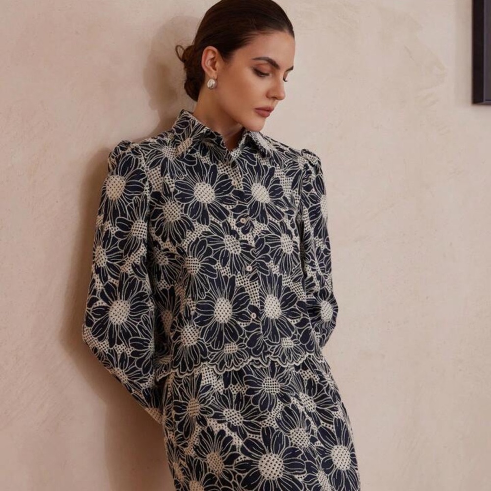 Floral Patterned short set
